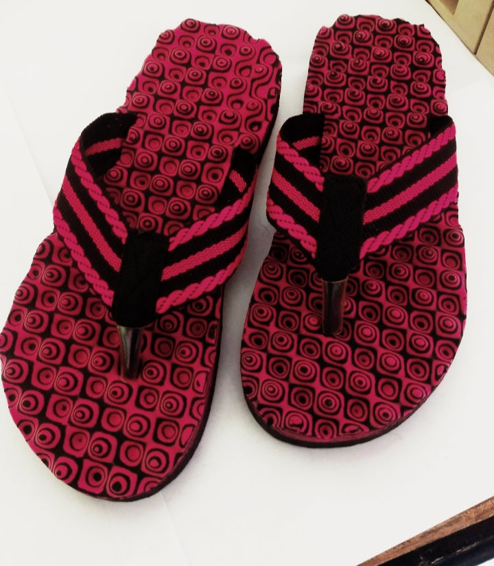 FLK Spot Men’s Stylish Flip-Flop Slippers with Thick Sole – Perfect Summer Footwear