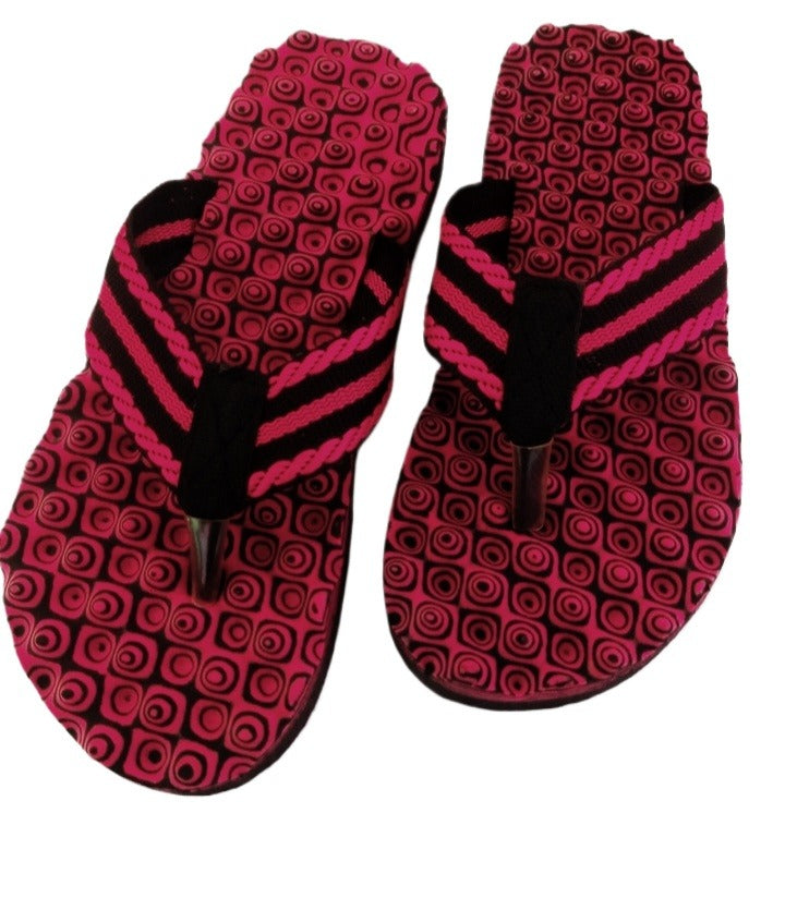 FLK Spot Men’s Stylish Flip-Flop Slippers with Thick Sole – Perfect Summer Footwear