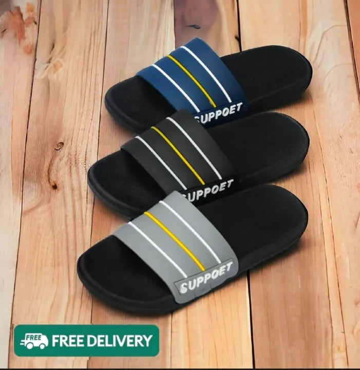 Stylish House Slippers for Men – Comfortable Indoor & Casual Slip-Ons