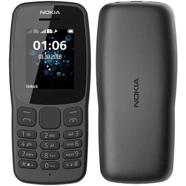 Nokia 106 Dual SIM – PTA Approved | Original Box & Charger Included | Long-Lasting Battery | Dubai Stock | Genuine Product