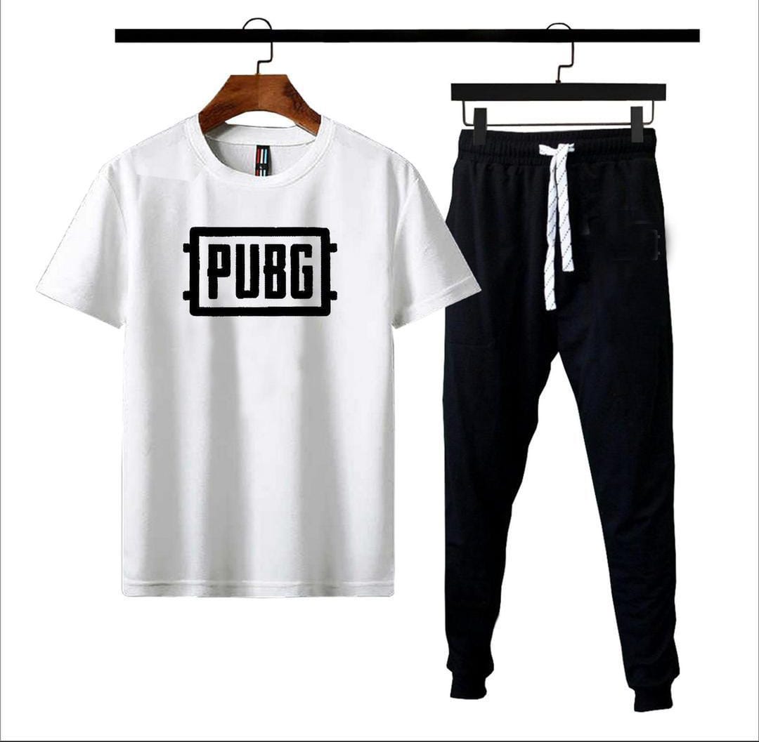 Men’s Summer Tracksuit with Modern Luxury Design – Includes T-Shirt & Trousers