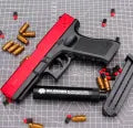 Outdoor Shooting Toy – Automatic Bullet Shell Ejection Blaster Gun