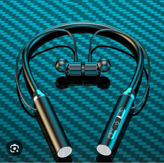 Original Wireless AirPods In-Ear Bluetooth Headphones with Neckband – HD Stereo Sound, Hands-Free Calling, 15 Hours Battery Life | Compatible with All Phones