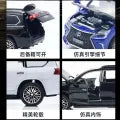 Lexus Land Cruiser Prado Die-Cast Toy Car – 5-Inch Alloy Model for Kids | Opening Doors, Hood & Trunk | White Color