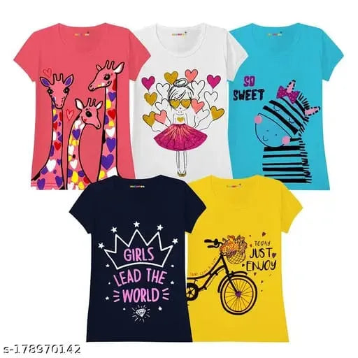 New Collection: Export-Grade T-Shirts for Teenage Girls