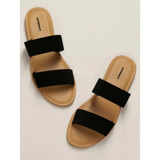 FootForward Handmade Flat Slides for Women – Model 194 | Budget-Friendly Stylish Footwear