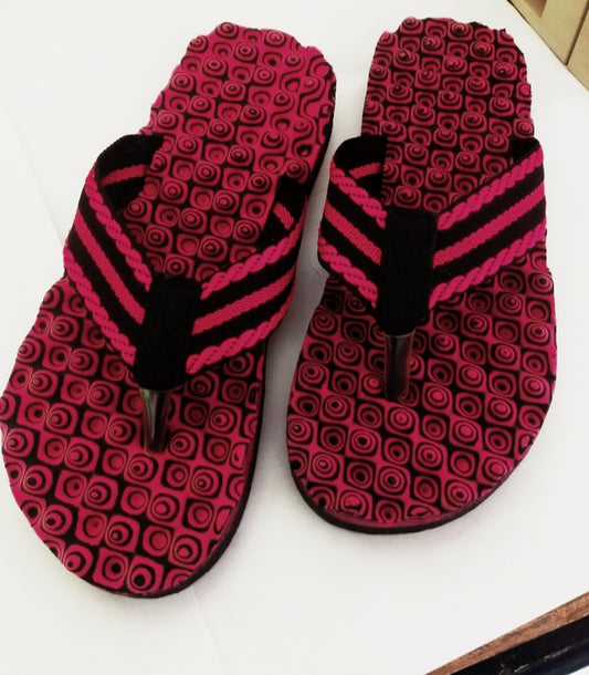 FLK Spot Men’s Stylish Flip-Flop Slippers with Thick Sole – Perfect Summer Footwear