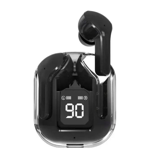 Air 31 Wireless Earbuds with Crystal Transparent Case – Type-C Charging | Best-Selling Bluetooth Earbuds | New Model Air 31 AirPods