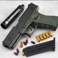 Outdoor Shooting Toy – Automatic Bullet Shell Ejection Blaster Gun