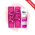 Meclay London Thick & Dense Shampoo (185ml) + Conditioner (180ml) + MEC Flawless White Face Wash Combo Pack – Save ₹200!