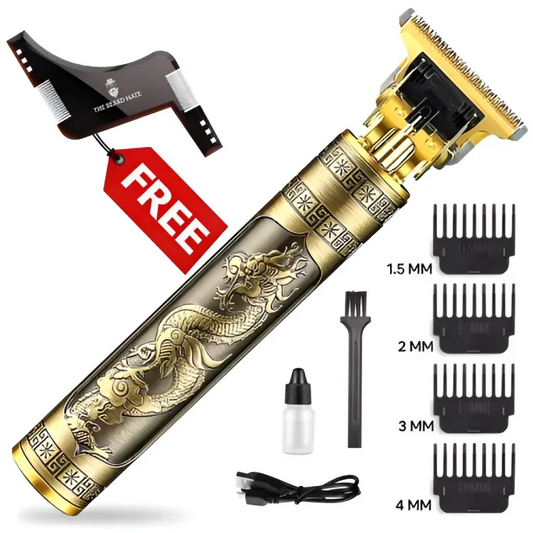 Professional T9 Vintage Dragon-Style Hair Trimmer for Men
