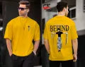 New Stylish Drop Shoulder Printed T-Shirt for Men | Trendy & Comfortable