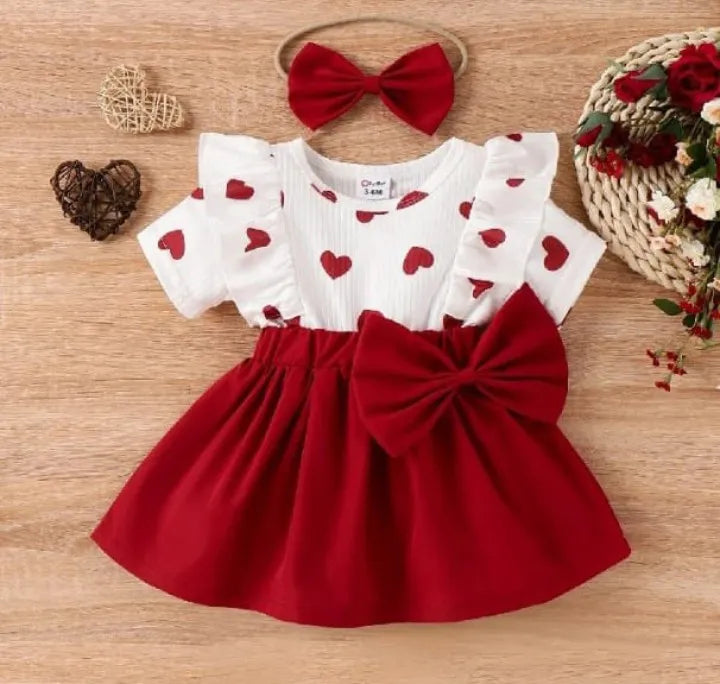 2-Piece Summer Eid Dress Collection for Baby Girls
