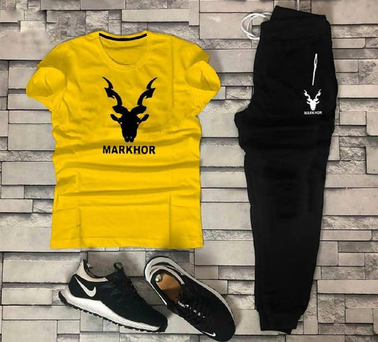 "Premium Quality Black & White Tracksuit for Men & Boys – Bold Fired Print Design"