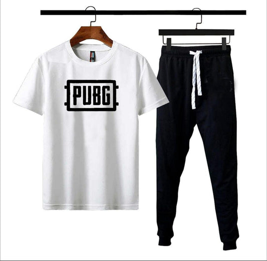 Men’s Summer Tracksuit with Modern Luxury Design – Includes T-Shirt & Trousers
