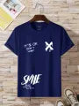 Smile X Printed T-Shirts for Men/Boys | High-Quality Summer Collection