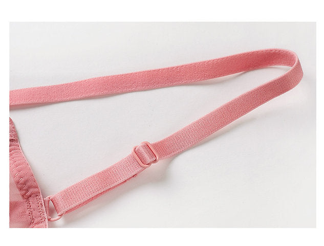 Lace Design Non-Padded Non-Wired Bra