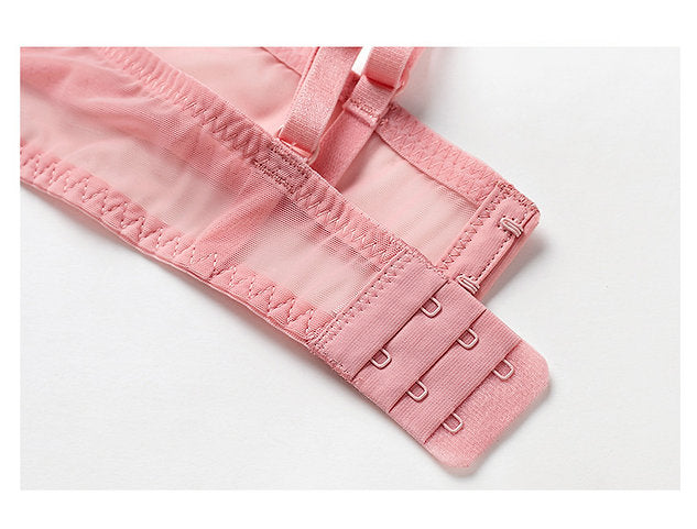 Lace Design Non-Padded Non-Wired Bra