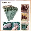13-Piece Professional Makeup Brush Set – Portable, Soft Brushes for Eyeshadow, Foundation, Blush with Travel Bag