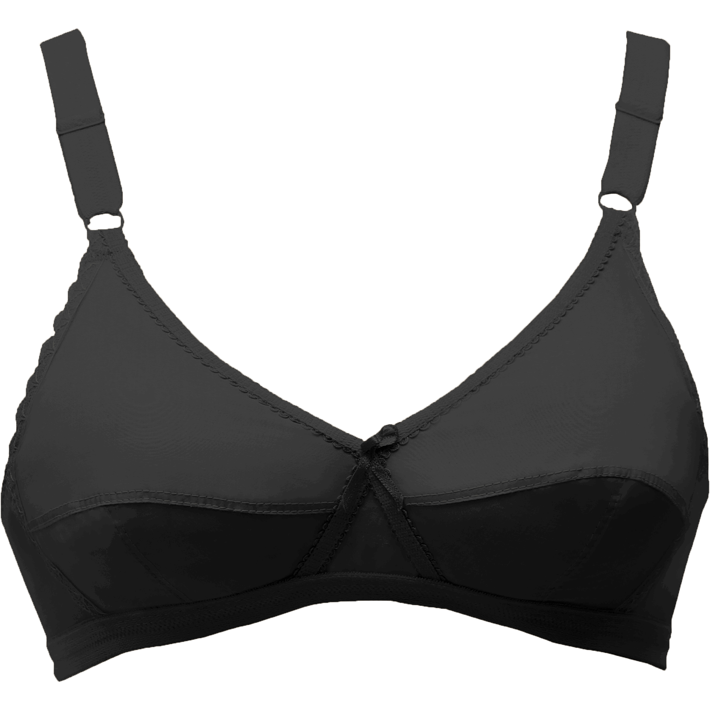 Lotus - Cotton Non Padded Cross-Over Style Wirefree Bra