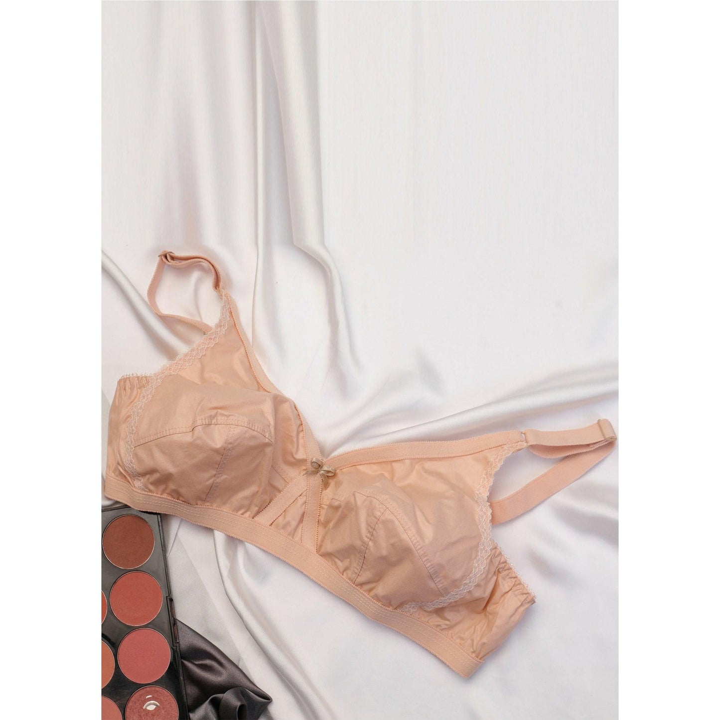 Lotus - Cotton Non Padded Cross-Over Style Wirefree Bra