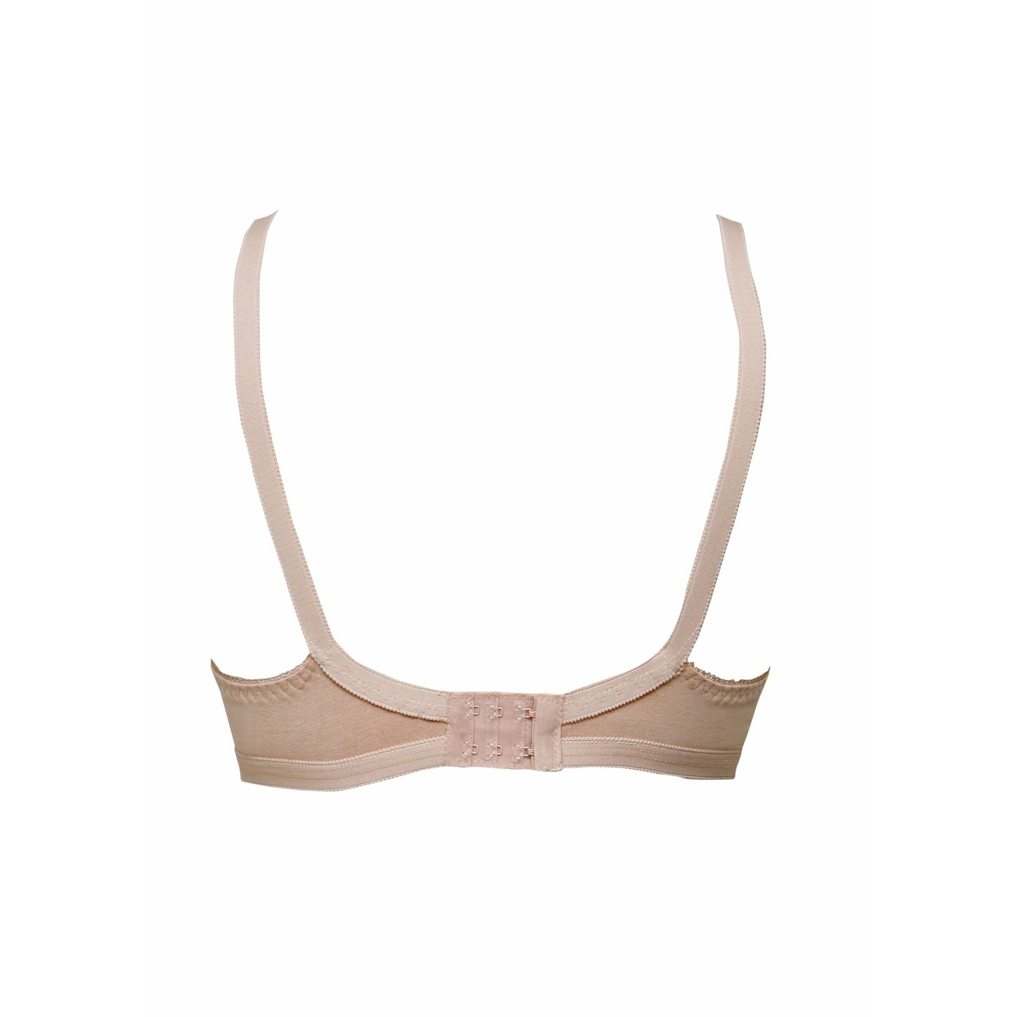Buttercup-Knitted cotton Sweat Free Bra with a Lace Stripe
